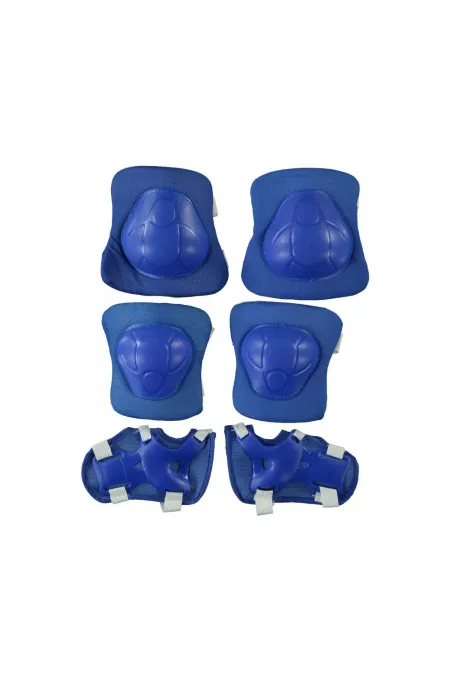 Çocuk Koruyucu Dizlik Dirseklik Seti Mavi